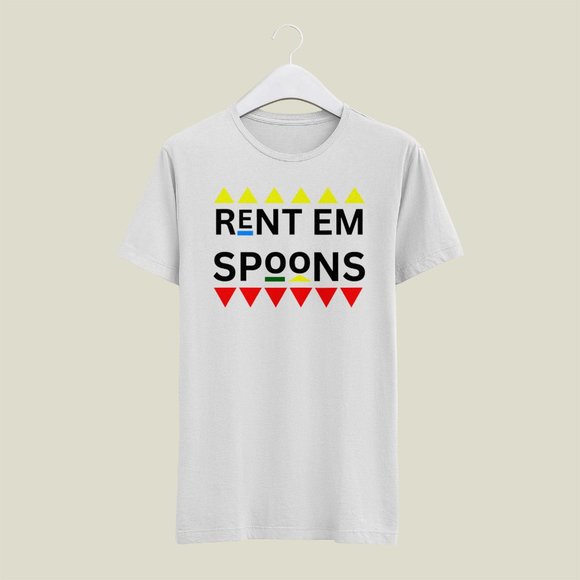 Rent Em Spoons Funny Cole Martin Shirt - Picture 2 of 2